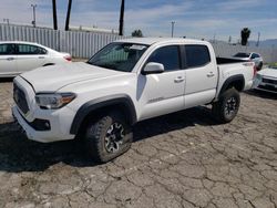 Salvage cars for sale from Copart Van Nuys, CA: 2019 Toyota Tacoma Double Cab