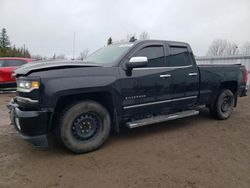 Salvage cars for sale at Bowmanville, ON auction: 2018 Chevrolet Silverado K1500 LTZ