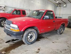 Chevrolet salvage cars for sale: 2000 Chevrolet S Truck S10