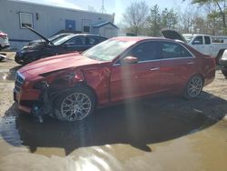 Salvage cars for sale from Copart Lyman, ME: 2014 Cadillac CTS Luxury Collection