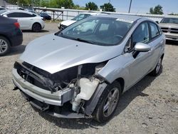 Salvage cars for sale at Sacramento, CA auction: 2019 Ford Fiesta SE