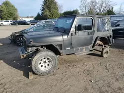 Salvage cars for sale at Finksburg, MD auction: 1997 Jeep Wrangler / TJ SE