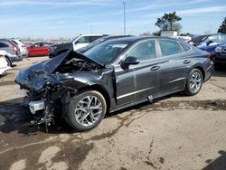 Salvage cars for sale at Woodhaven, MI auction: 2022 Hyundai Sonata SEL