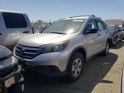 Salvage cars for sale from Copart Martinez, CA: 2013 Honda CR-V LX