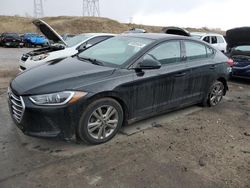 Salvage cars for sale at Brighton, CO auction: 2018 Hyundai Elantra SEL