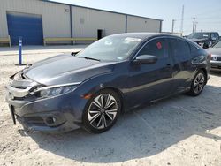 Salvage cars for sale from Copart Haslet, TX: 2016 Honda Civic EXL