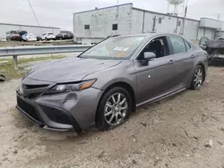 Salvage cars for sale at Chicago Heights, IL auction: 2024 Toyota Camry SE Night Shade