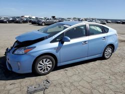 Salvage cars for sale at Martinez, CA auction: 2014 Toyota Prius PLUG-IN