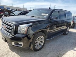 Salvage cars for sale from Copart Haslet, TX: 2017 GMC Yukon XL C1500 SLT
