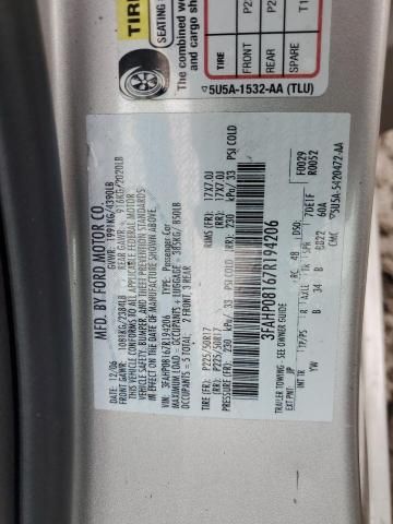 2007 Ford Fusion SEL