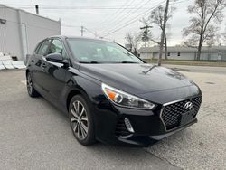 Salvage cars for sale at North Billerica, MA auction: 2018 Hyundai Elantra GT