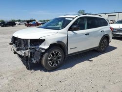 Salvage cars for sale at Kansas City, KS auction: 2020 Nissan Pathfinder SL