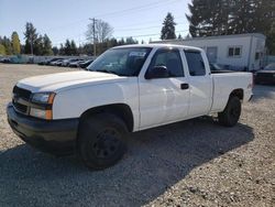 Salvage cars for sale at Graham, WA auction: 2005 Chevrolet Silverado K1500