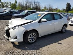 Vehiculos salvage en venta de Copart Portland, OR: 2017 Toyota Corolla L