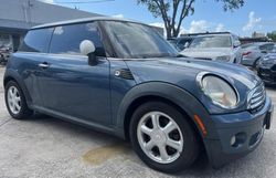 Vehiculos salvage en venta de Copart Miami, FL: 2009 Mini Cooper