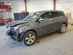 Salvage cars for sale at Center Rutland, VT auction: 2010 Acura MDX Technology