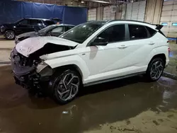 Salvage cars for sale at Woodhaven, MI auction: 2024 Hyundai Kona N Line