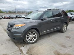 Salvage cars for sale at Fort Wayne, IN auction: 2015 Ford Explorer Limited