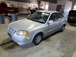 Hyundai Accent salvage cars for sale: 2005 Hyundai Accent GL