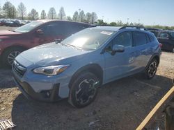 Salvage cars for sale at Bridgeton, MO auction: 2021 Subaru Crosstrek Limited