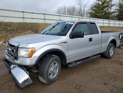 Salvage cars for sale at Davison, MI auction: 2013 Ford F150 Super Cab