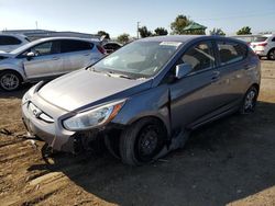 Salvage cars for sale from Copart San Diego, CA: 2016 Hyundai Accent SE
