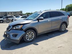 Salvage cars for sale at Wilmer, TX auction: 2017 KIA Sorento LX