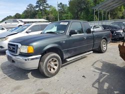 Salvage cars for sale from Copart Savannah, GA: 2004 Ford Ranger Super Cab
