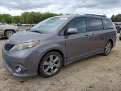 Salvage cars for sale from Copart Conway, AR: 2012 Toyota Sienna Sport