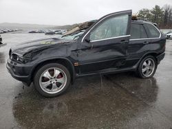 Salvage cars for sale from Copart Brookhaven, NY: 2001 BMW X5 4.4I