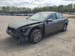 Salvage cars for sale from Copart Charles City, VA: 2011 Honda Accord EXL