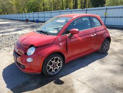 Salvage cars for sale from Copart Glassboro, NJ: 2015 Fiat 500 POP