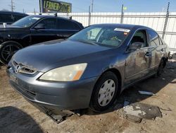 Honda salvage cars for sale: 2003 Honda Accord LX