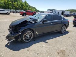 Salvage cars for sale at Shreveport, LA auction: 2018 BMW 530E