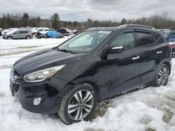 Salvage cars for sale at Candia, NH auction: 2015 Hyundai Tucson Limited