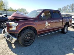 Salvage trucks for sale at Arlington, WA auction: 2015 Ford F150 Supercrew