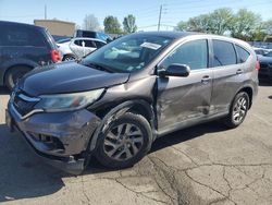 Salvage cars for sale at Moraine, OH auction: 2016 Honda CR-V EX