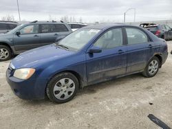 Salvage cars for sale from Copart Nisku, AB: 2006 KIA Spectra LX