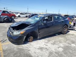 Salvage cars for sale at Sun Valley, CA auction: 2012 Honda Civic EX