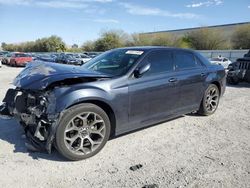 Salvage cars for sale at Las Vegas, NV auction: 2018 Chrysler 300 S