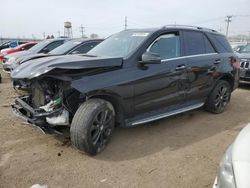 Salvage cars for sale from Copart Chicago Heights, IL: 2016 Mercedes-Benz GLE 350