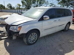 Chrysler salvage cars for sale: 2015 Chrysler Town & Country Touring L