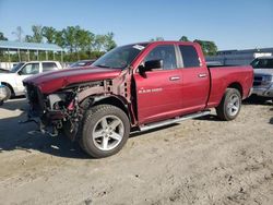 Salvage cars for sale from Copart Spartanburg, SC: 2012 Dodge RAM 1500 SLT