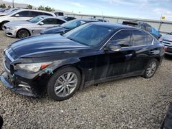 Salvage cars for sale from Copart Reno, NV: 2017 Infiniti Q50 Premium