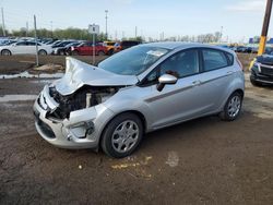 Salvage cars for sale from Copart Woodhaven, MI: 2011 Ford Fiesta SE