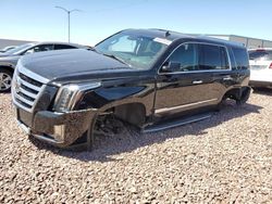 Salvage cars for sale at Phoenix, AZ auction: 2015 Cadillac Escalade Luxury