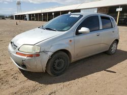 Salvage cars for sale from Copart Phoenix, AZ: 2004 Chevrolet Aveo LS