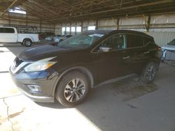 Salvage cars for sale at Phoenix, AZ auction: 2016 Nissan Murano S