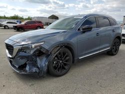 Salvage cars for sale at Fresno, CA auction: 2021 Mazda CX-9 Grand Touring