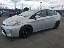 Salvage cars for sale from Copart Wilmington, CA: 2015 Toyota Prius
